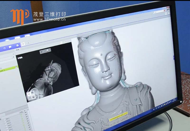 3D掃描打印佛像